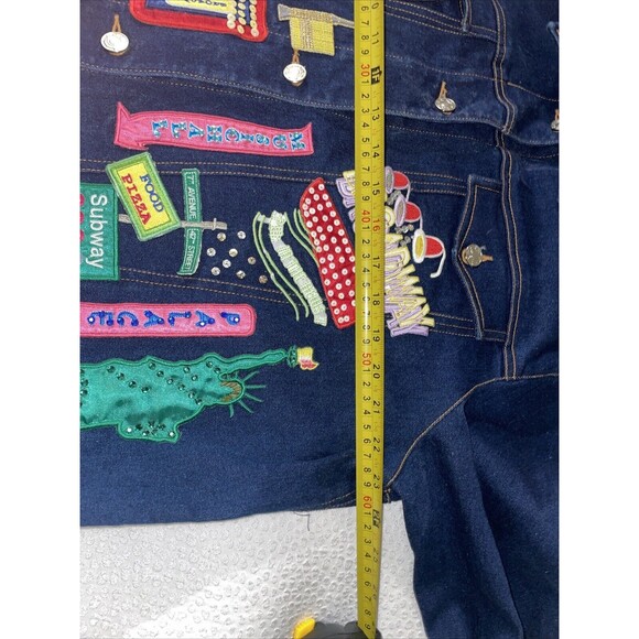 Diane’s Essentials Women’s Jacket 1X & Pants Size 14 NYC Theater Broadway Sequin - Picture 6 of 12